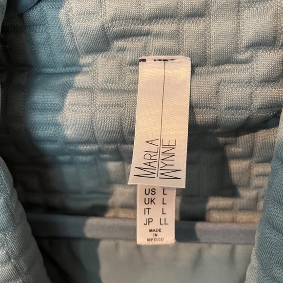 Marla Wynne Quilted Jacquard Swing Jacket - Picture 2 of 8